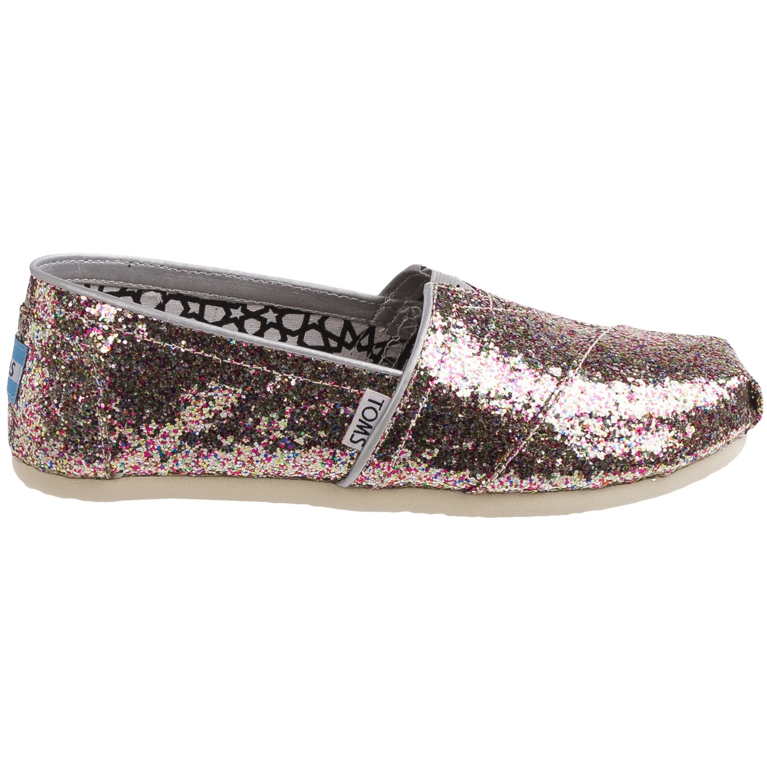 TOMS Classic Multi Glitter Shoes (For Women)