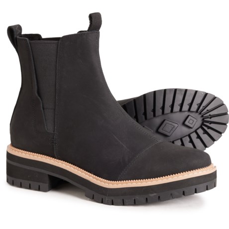 TOMS Dakota Boots - Leather (For Women) in Black