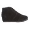 451GC_3 TOMS Desert Wedge Boots - Suede (For Girls)