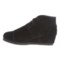 451GC_6 TOMS Desert Wedge Boots - Suede (For Girls)