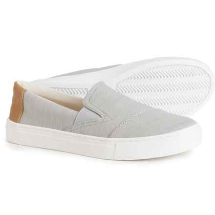 TOMS Devon Sneakers - Linen (For Women) in Grey