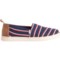 5WKDX_3 TOMS Girls Woven Stripes Alpargata Shoes - Slip-Ons