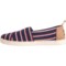 5WKDX_4 TOMS Girls Woven Stripes Alpargata Shoes - Slip-Ons