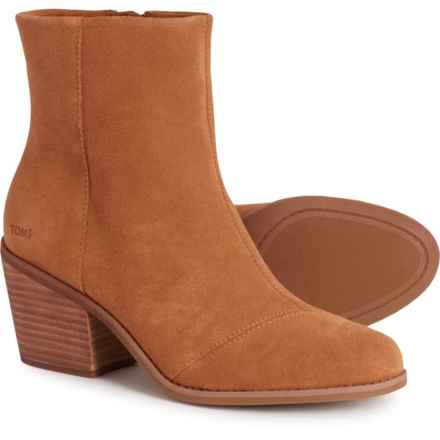 TOMS Juliet Boots - Suede (For Women) in Tan