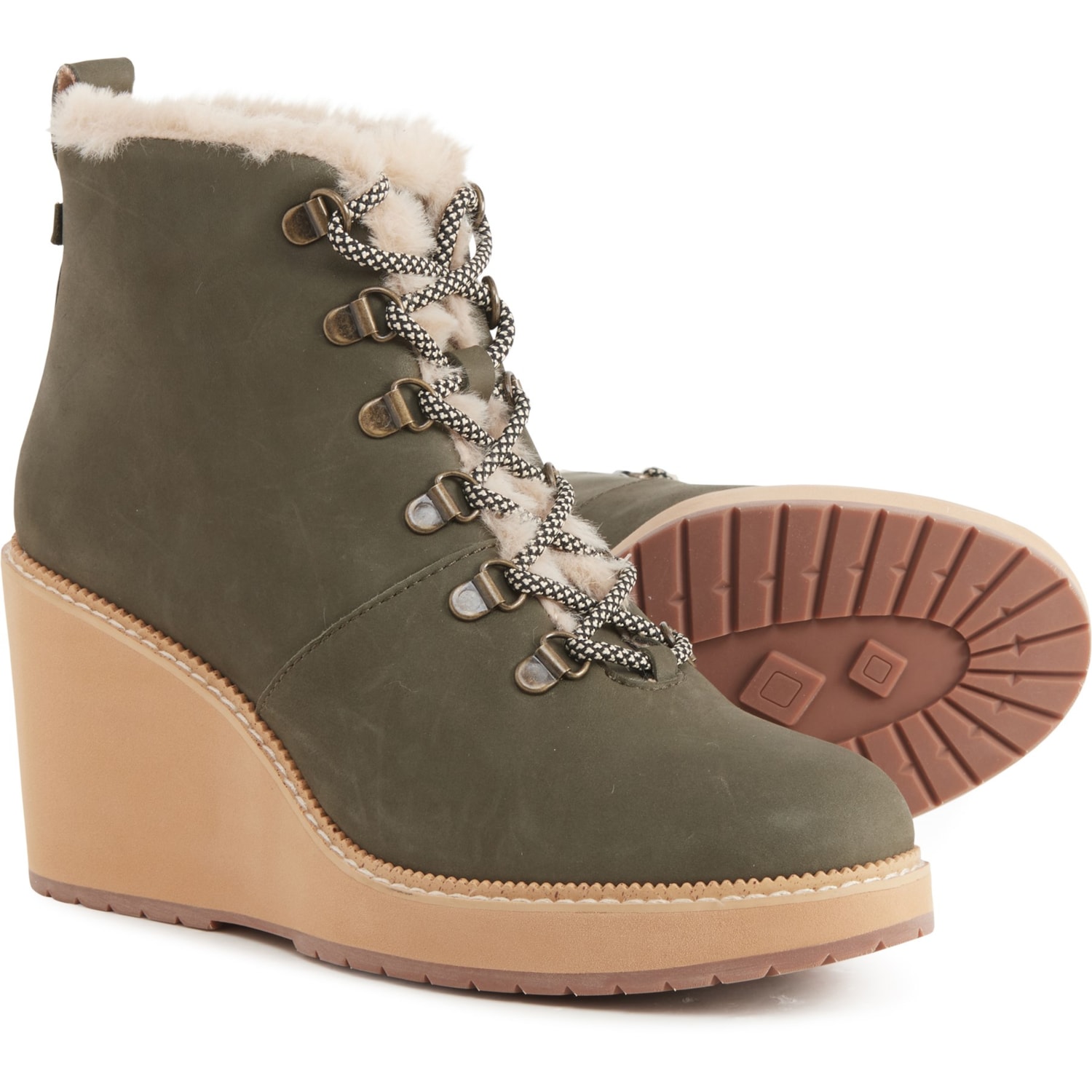 TOMS Melrose Wedge Booties (For Women)