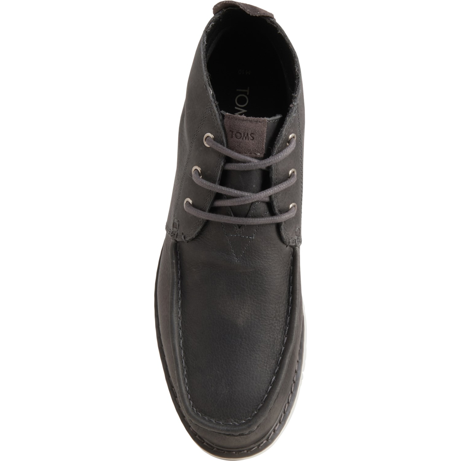toms navi leather chukka boot