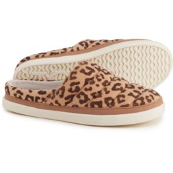 TOMS Terry Cloth Sage Slippers (For Women) in Doe Leopard