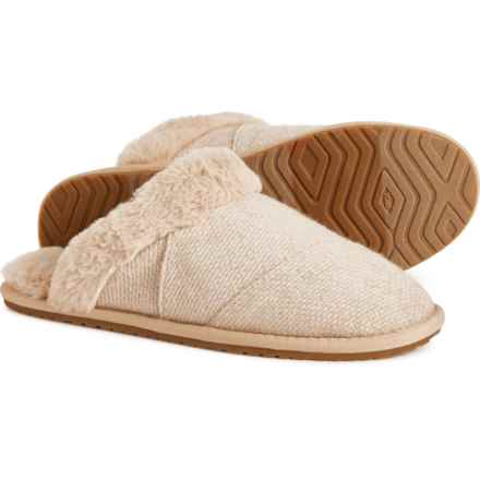 TOMS Valerie Slippers (For Women) in Oatmeal Sparkle