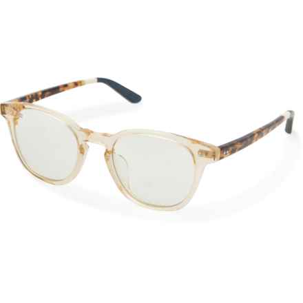 TOMS Wyatt Sunglasses in Champagne Crystal/Cocoa Tort/Dark Grey Photochromi