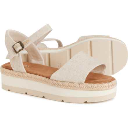 TOMS Yarn-Dyed Ronan Sandals (For Women) in Natural