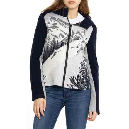 TONIA DEBELLIS Bella Hoodie in Navy/Grey