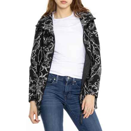 TONIA DEBELLIS Roxie Jacket in Black/Ivory