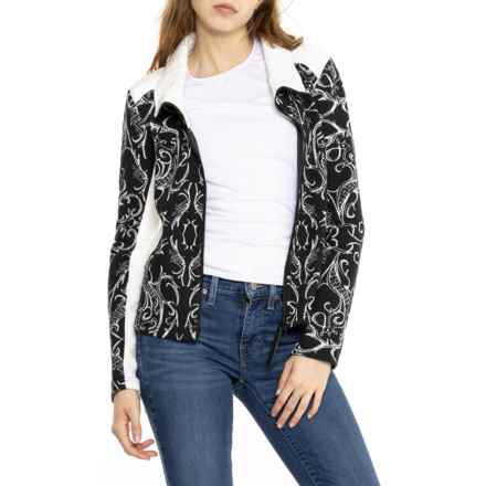 TONIA DEBELLIS Ruby Jacket in Black/Ivory