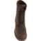 1XKKY_2 Tony Lama 8” Lacer Moc Toe Work Boots - Steel Safety Toe, Waterproof, Leather, Wide Width (For Men)