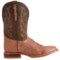 4CAUW_2 Tony Lama Avalos Western Boots - Ostrich Leather (For Men)