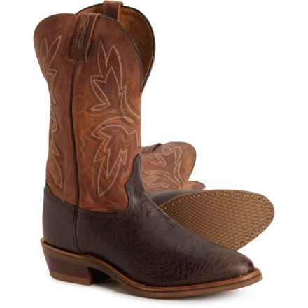 Tony Lama Fernando Cowboy Boots - 12”, Round Toe, Leather (For Men) in Esspresso