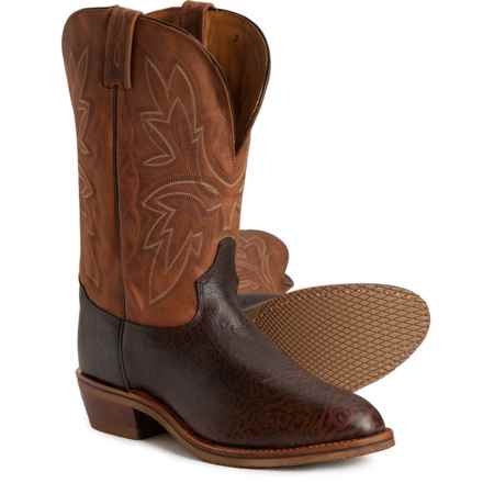Tony Lama Fernando Cowboy Boots - 12”, Round Toe, Leather (For Men) in Esspresso