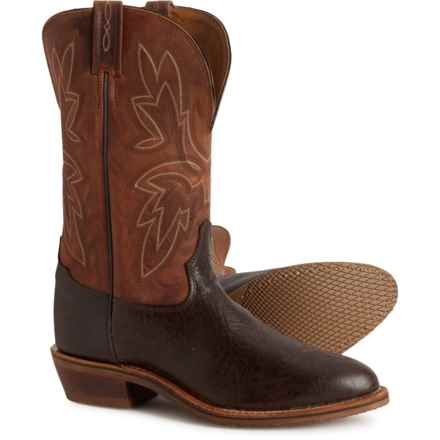 Tony Lama Fernando Cowboy Boots - 12”, Round Toe, Wide Width (For Men) in Esspresso