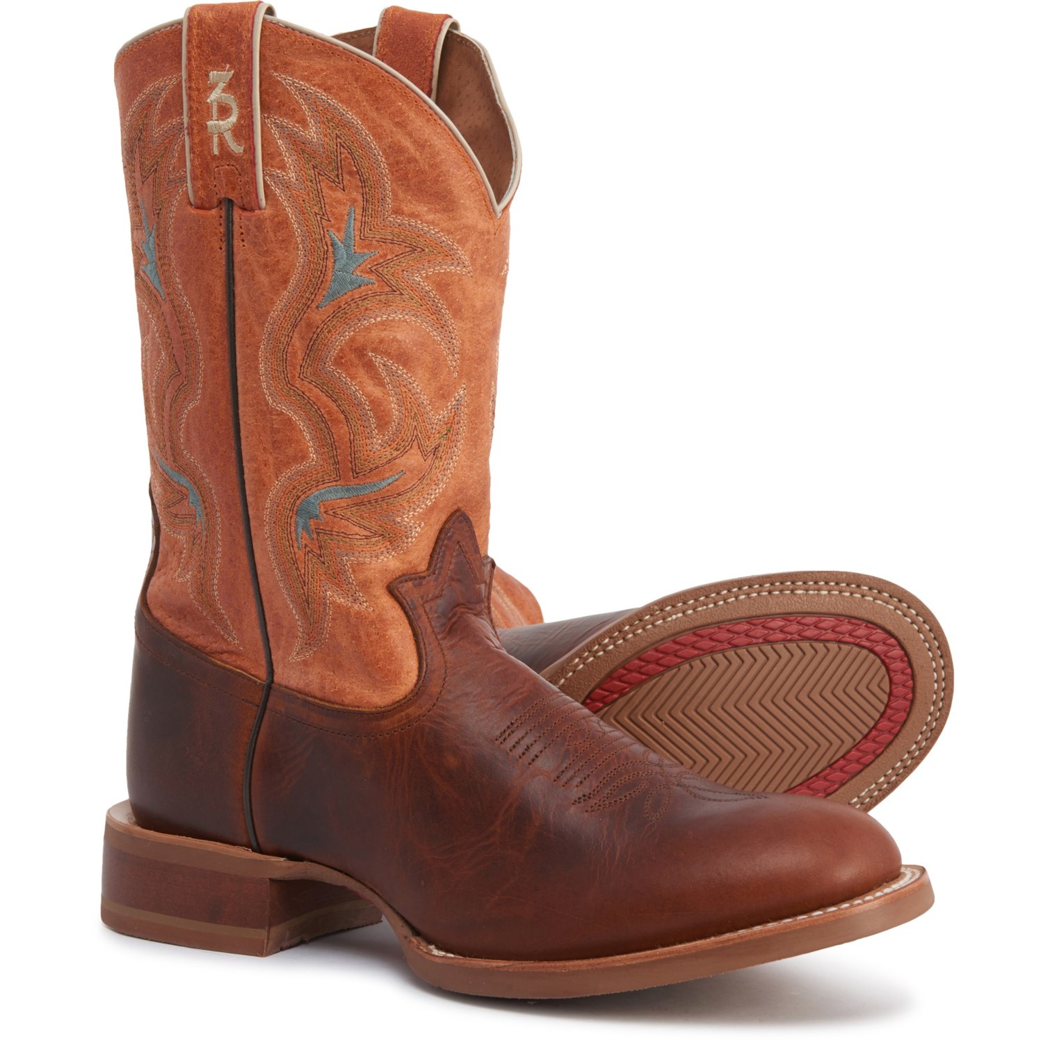 Tony Lama Socorro Stockman Cowboy Boots 