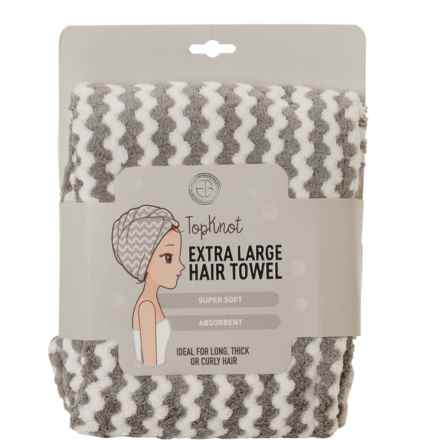 Topknot XL Hair Towel - 29.5x12” in Multi