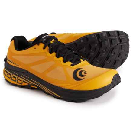 Topo Athletic MTN Racer 2 Trail Running Shoes (For Men) in Mango / Black