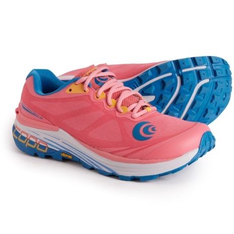 Topo Athletic MTN Racer 2 Trail Running Shoes (For Women) in Pink / Blue