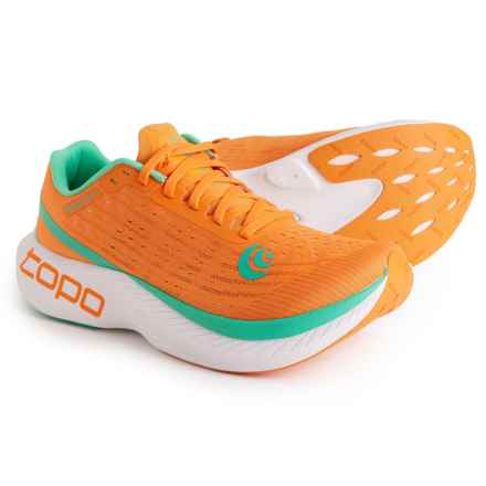 Topo Athletic Specter Running Shoes (For Women) in Orange / Seafoam