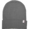 Topo Logo Beanie - Wool in Light Grey