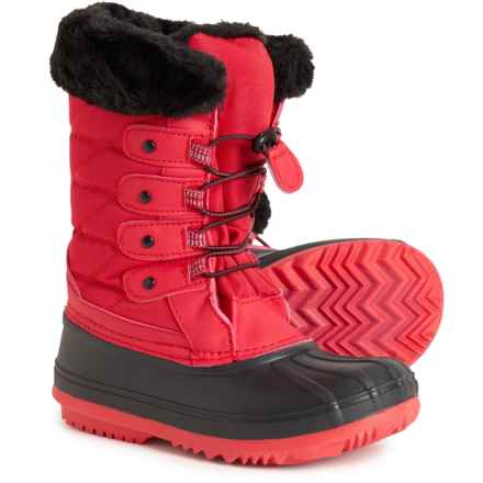 totes Boys and Girls Lizzy Snow Boots - Insulated in Red