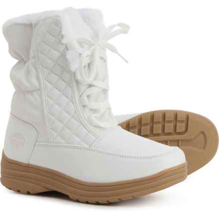 totes Daisy Snow Boots - Waterproof, Insulated (For Women) in White