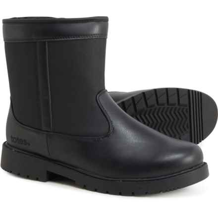 totes Stadium Snow Boots - Waterproof (For Men) in Black