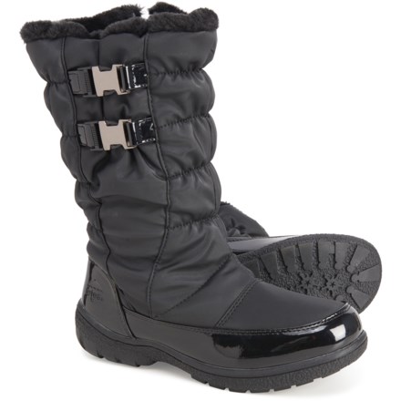 totes double buckle winter boots