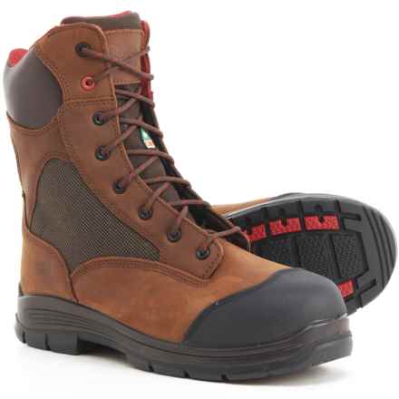Tough Duck Adelaide 400 g Thinsulate® Work Boots - Insulated, Composite Safety Toe (For Men) in Brown