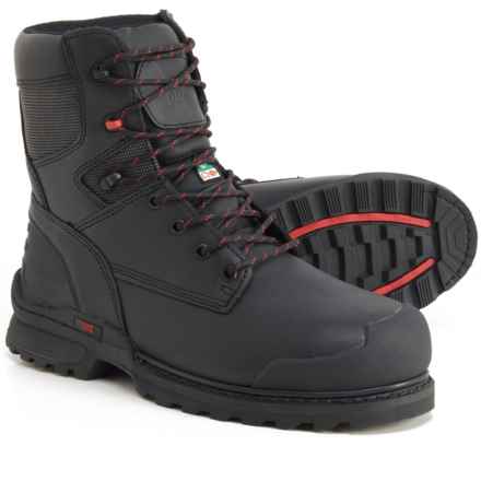 Tough Duck Jarvis Thinsulate® Work Boots - Waterproof, Insulated, Safety Toe, Leather (For Men) in Black