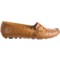 245WR_4 Tower 10 Sage Perforated Leather Moccasins (For Women)