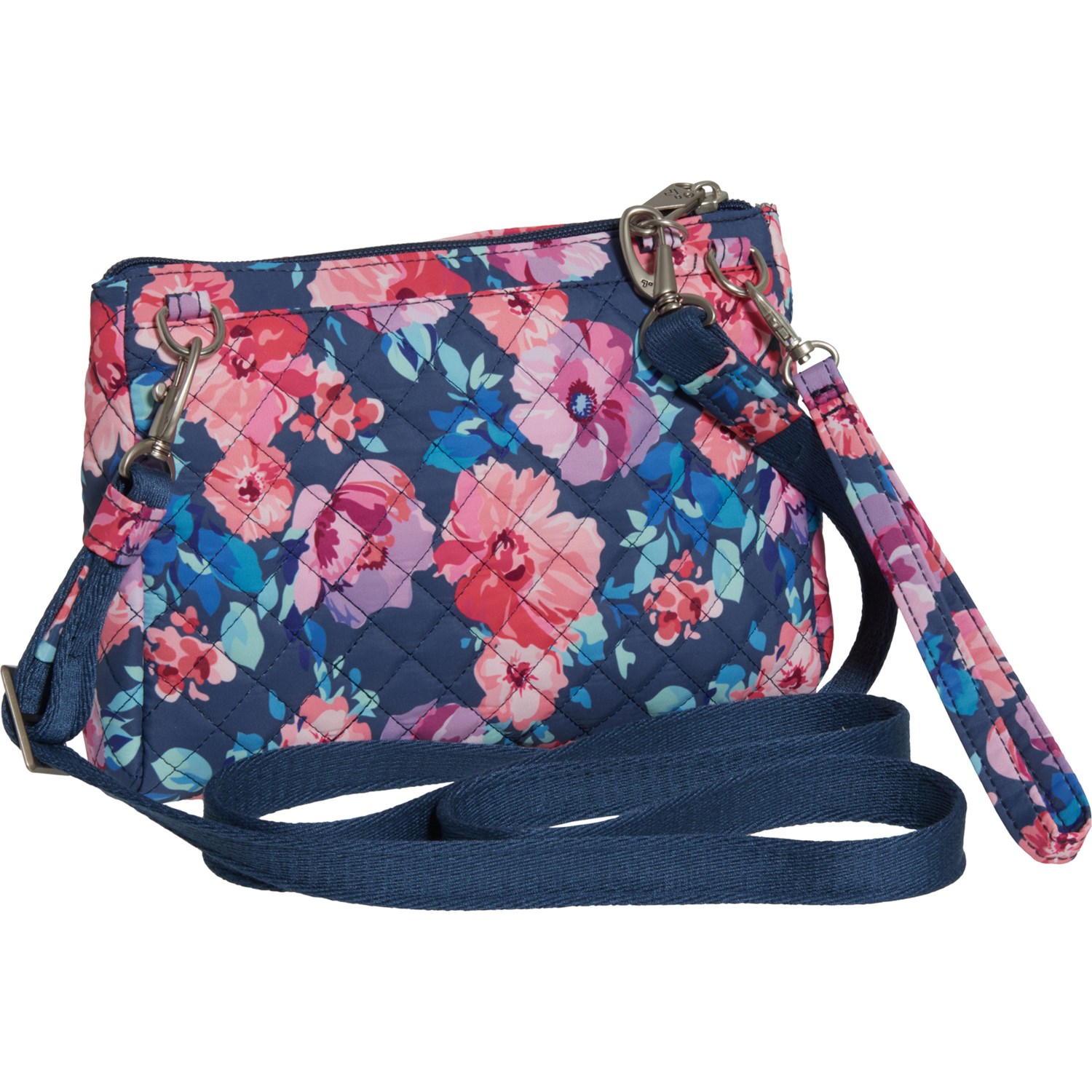 Travelon AntiTheft Boho Clutch Crossbody Bag (For Women) Save 73