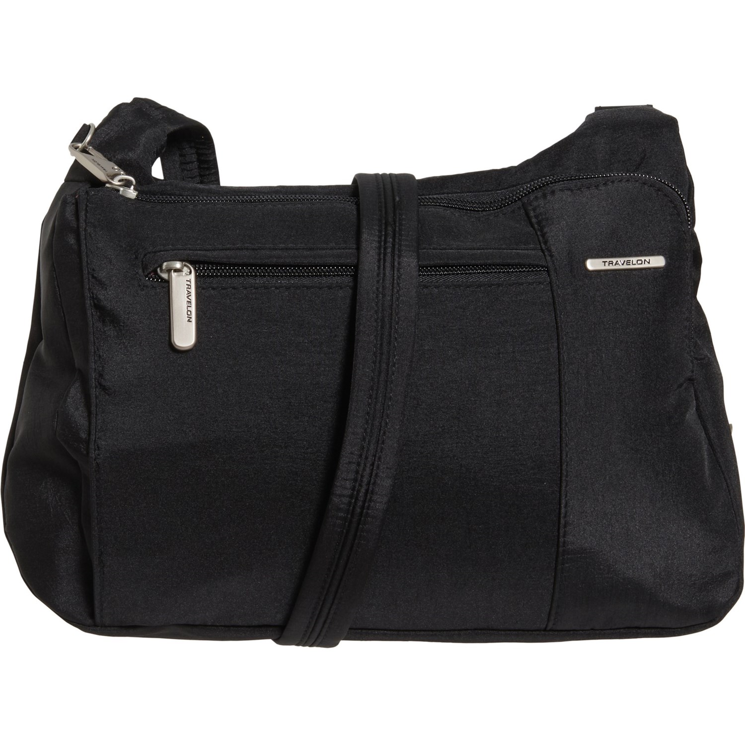 travelon leather crossbody bag