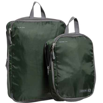 Travelon Compression Packing Cubes - 2-Pack in Olive