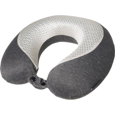 Cool gel memory foam travel pillow best sale