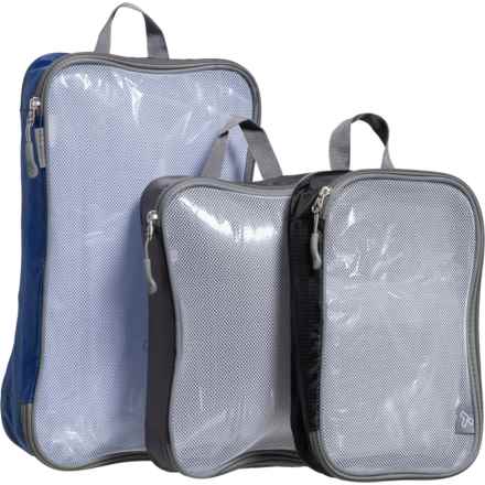 Travelon Mesh Packing Organizers - Set of 3 in Color/Silver