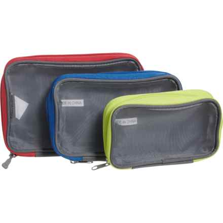 Travelon Mesh Packing Pouches - Set of 3 in Bright