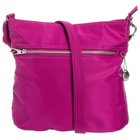 Travelon North South Anti Theft Crossbody Bag For Women Save 66 Travelon North South Anti Theft Crossbody Bag For Women In Plumrose