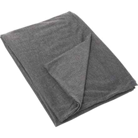 Travelon Packable Travel Blanket with Pouch in Heather Gray