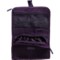 4PVXA_3 Travelon Packing Intelligence (PI) Forget Me Not Mini Tech Bifold Organizer Pouch - Purple