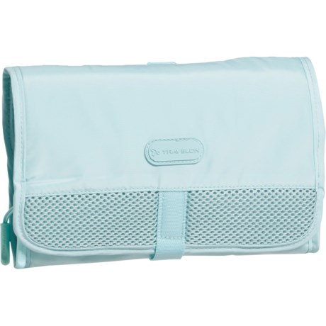 Travelon Packing Intelligence (PI) Shine On Compact Trifold Toiletry Case - Mint in Mint