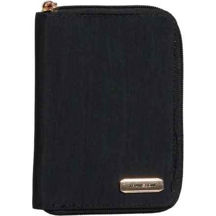 Travelon RFID-Blocking Passport and Document Zip Wallet in Black