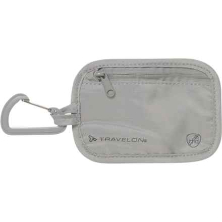 Travelon RFID-Blocking Undercover Clip Stash Pouch in Gray