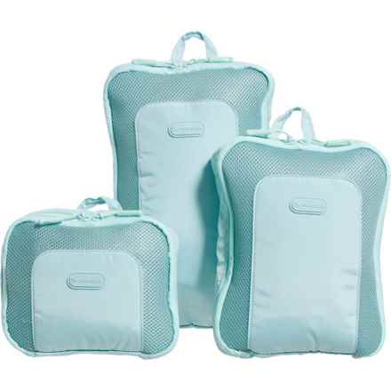 Travelon Tonal Lux Packing Cube Set - 3-Piece in Ice Mint