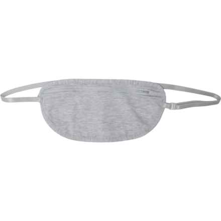 Travelon Undergarment Zip Waist Pouch in Gray