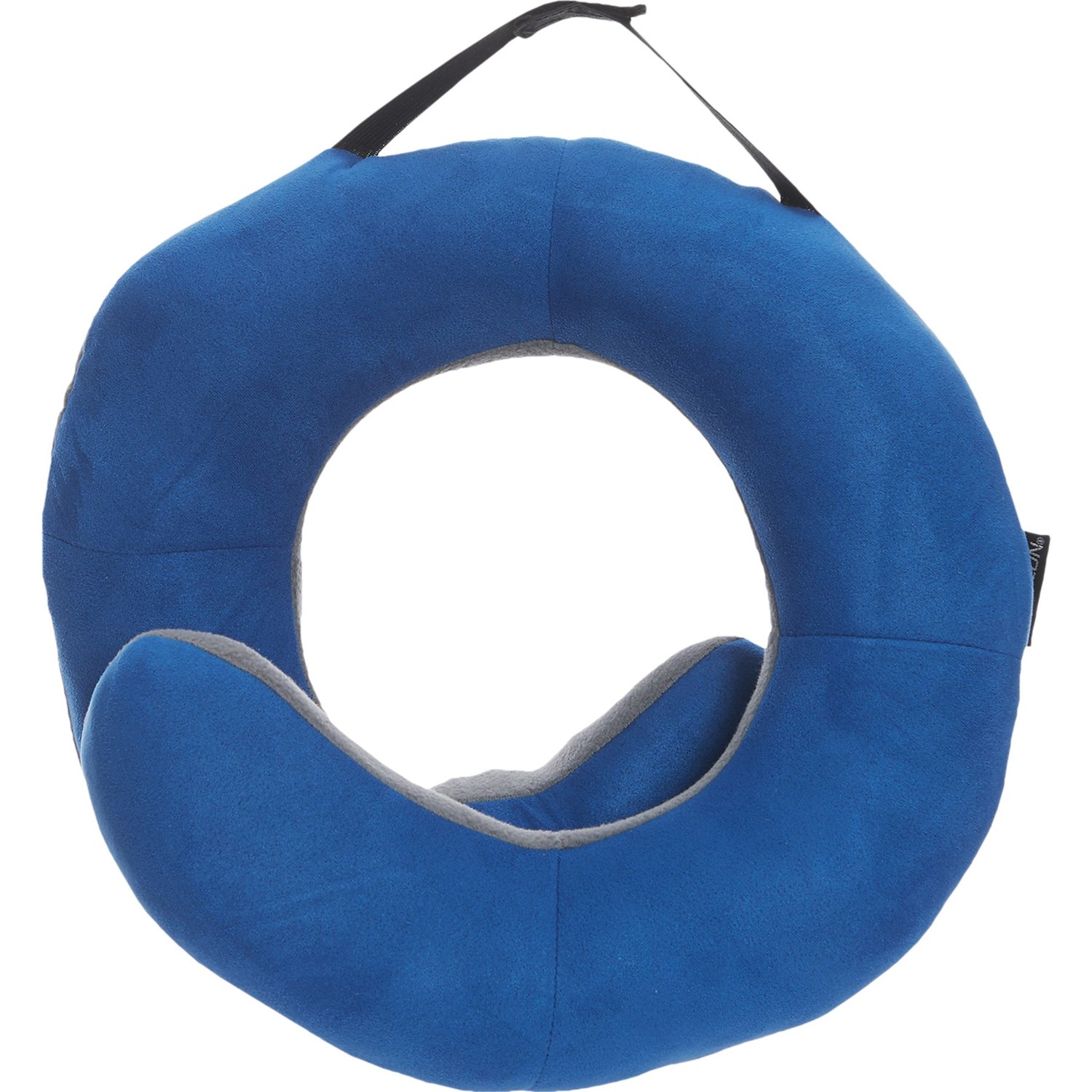 Travelon Deluxe Wrap N Rest Pillow 2 Blue Soft Cotton Travel Pillow Guard